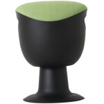 Tabouret pivotant multiposition stier avec pied � disque, hauteur d'assise 465 - 585 mm, rembourrage ...