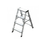 Tabouret pliant professionnel frigerio aluminium deux mont�es 6033 / 04