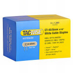 Tacwise - bo�te de 5000 agrafes pour c�ble type ct45 l. 8 mm blanches - ta - 0980