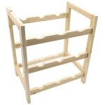 Mediawave store - tagre  chelle en bois 87670 bibliothque 4 tagres porte - objets contre mur