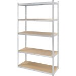 Tagère métal xxl grand modèle - hauteur 2m20 largeur 1m20 - charges très lourdes - 5 plateaux - 1325 ... Tagère métal xxl grand modèle - hauteur 2m20 largeur 1m20 - charges très lourdes - 5 plateaux - 1325 ...