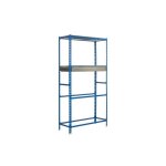 Tag�re � pneus avec tiroir, rangement 8 pneus, 2000x1000x400 mm, m�tal renforc�, garage atelier, bleu ...