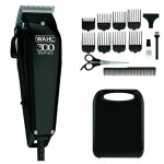 Tondeuse a cheveux professionnelle tondeuse a barbe 8 peignes de guidage kit de rasage complet