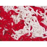 Chaine plastique rouge / blanche n�8 - 25ml - taliaplast - 530100