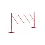 Taliaplast - sofop barrière extensible de chantier rouge et blanche Taliaplast - sofop barrière extensible de chantier rouge et blanche