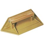 Sofop taliaplast taloche abs 14x8cm pointue jaune - 14 x 8 cm