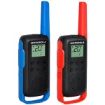 Talkie walkie twin pack t62 bleu + rouge