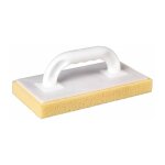 Taloche à nettoyer les carreaux outibat semelle éponge jaune - dimensions 280 x 140 mm Taloche à nettoyer les carreaux outibat semelle éponge jaune - dimensions 280 x 140 mm