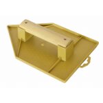 Taloche jaune pointue 18x27mm plastique poign�e bois mob mondelin - 311132