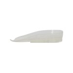Talonnette en silicone 'rglable' 5cm transparent