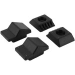 Tampon d'arr�t de hayon en caoutchouc, 4 pi�ces, remplacement 1247580044 pour mercedes w124 a124 c124 ...