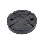 Tampon caoutchouc rond avec enfort plaque mtallique 125x26mm pour pont lvateur slift, ime - eg 1152 ...