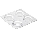 Inofix - tampons de protection adhésifs pour étagère ø19 x4 mm (blister 4 uni) Inofix - tampons de protection adhésifs pour étagère ø19 x4 mm (blister 4 uni)