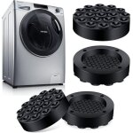 Tapis anti vibration machine a laver universel universel, 4 pi�ces tampon en silicone tapis machine � ...