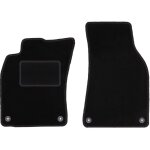 Tapis avant noirs pour audi a6 c6 fl berline, break, avant (2006 - 2011)