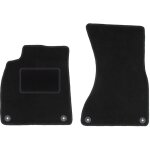 Tapis avant noirs pour audi a6 c7 berline, break, avant (2011 - 2017)