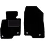 Tapis avant noirs pour mazda 3 iii (bm) berline � hayon (2013 - )