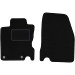 Tapis avant noirs pour : nissan qashqai ii j11 crossover (2013 - )