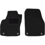 Tapis avant noirs pour : opel astra h berline, hayon, break, twintop, cabriolet, coup� (2003 - 2010)