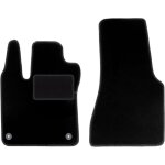 Tapis avant noirs pour smart fortwo iii � hayon (2014 - 2020)