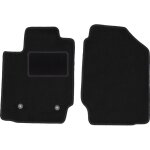 Tapis avant noirs pour : toyota corolla e12 / e13 � hayon, break, berline (2002 - 2007)