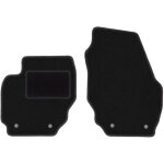 Tapis avant noirs pour volvo xc70 iii break (2007 - 2016)