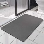 Tapis de bain antid�rapant super absorbant diatomite tapis salle de bain microfibre, microfibre de doux ...