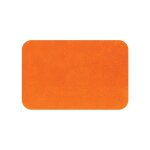 Tapis de bain coton carolina 70x120cm orange spirella Tapis de bain coton carolina 70x120cm orange spirella