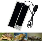 Tapis chauffant reptile 7w 28x15 cm ? r�glable 0 - 35�c ? mat�riau pet ? pour tortues, serpents, l�zards ...