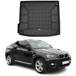 Tapis de coffre 3d tpe premium compatible avec bmw x6 e71 2008 - 2014 - bac de protection de coffre int�rieur ...