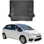 Tapis de coffre 3d tpe premium compatible avec citroen c4 grand picasso mvn 2006 - 2013 7 places - bac ...