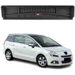 Tapis de coffre 3d tpe premium compatible avec peugeot 5008 i 2009 - 2017 bac de protection de coffre ...