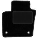 Tapis conducteur noir pour audi q3 i 8u suv (2011 - 2018)