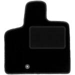 Tapis conducteur noir pour : lancia voyager 7 places (2011 - 2016)