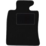 Tapis conducteur noir pour : mini cooper ii r57 cabriolet (2006 - 2013)