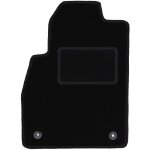 Tapis conducteur noir pour : opel astra j � hayon, berline, break, sportive (2009 - 2015)