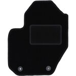 Tapis conducteur noir pour : volvo v60 cross country, break (2011 - 2017)