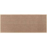 Tapis de cuisine devant ?evier lavable antid�rapant en caoutchouc et lavable, couleur du jute(1 pcs pour ...
