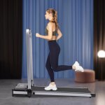 Tapis de marche de tapis de course �lectrique home gym ultra mince compact walking running jogging