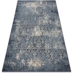 Tapis nain rosette vintage 7010 / 50911 bleu fonc / beige blue 120x170 cm