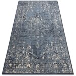 Tapis nain rosette vintage 7599 / 50911 bleu foncé / beige blue 120x170 cm Tapis nain rosette vintage 7599 / 50911 bleu foncé / beige blue 120x170 cm