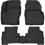 Tapis de sol 3d en caoutchouc pour : ford kuga mk2 (suv, 2012 - 2019) - rebord de 5 cm