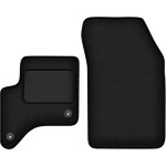 Tapis de sol avant pour : fiat 600 hybrid (2024 - ) noirs