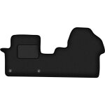 Tapis de sol avant noirs pour fiat scudo iii (2021 - )