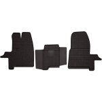 Tapis de sol en caoutchouc pour : ford transit custom (2012 - 2021) - noirs, sur mesure