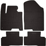 Tapis de sol en caoutchouc pour : kia sportage v suv hybride (2021 - ) - noirs, sur mesure