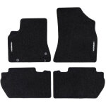 Tapis de sol pour citroen berlingo iii 2018 - 2025 5places velours noir 4pcs