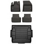 Tapis de sol et tapis de coffre en caoutchouc 3d set citro�n c5 aircross � partir de 2018
