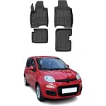 Tapis de sol pour fiat panda 2020 - 2025 tpe noir