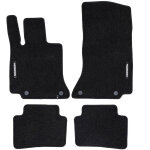 Tapis de sol pour mercedes - benz classe c w206 2021 - 2025 velours noir 4pcs